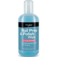 Los mejores  - Mylee Prep + Wipe- Gel Limpiador de Residuos de Esmalte de Uñas de Gel 250ml- Preparación y Después del Cuidado…